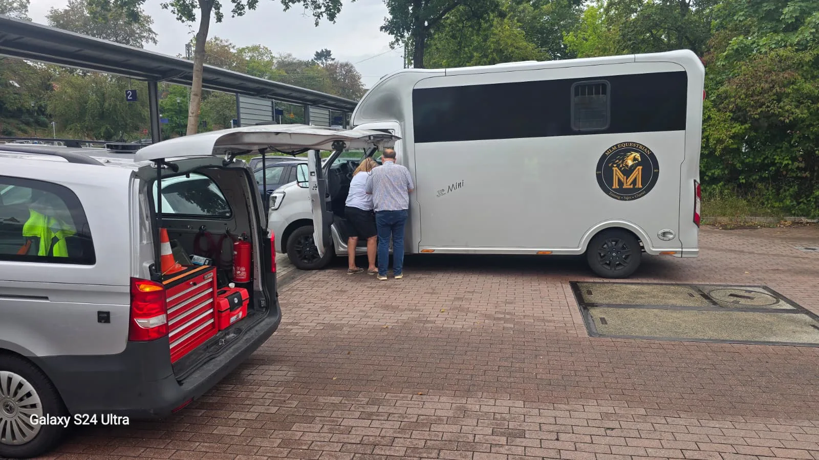 Pferdetransporter falsch getankt
