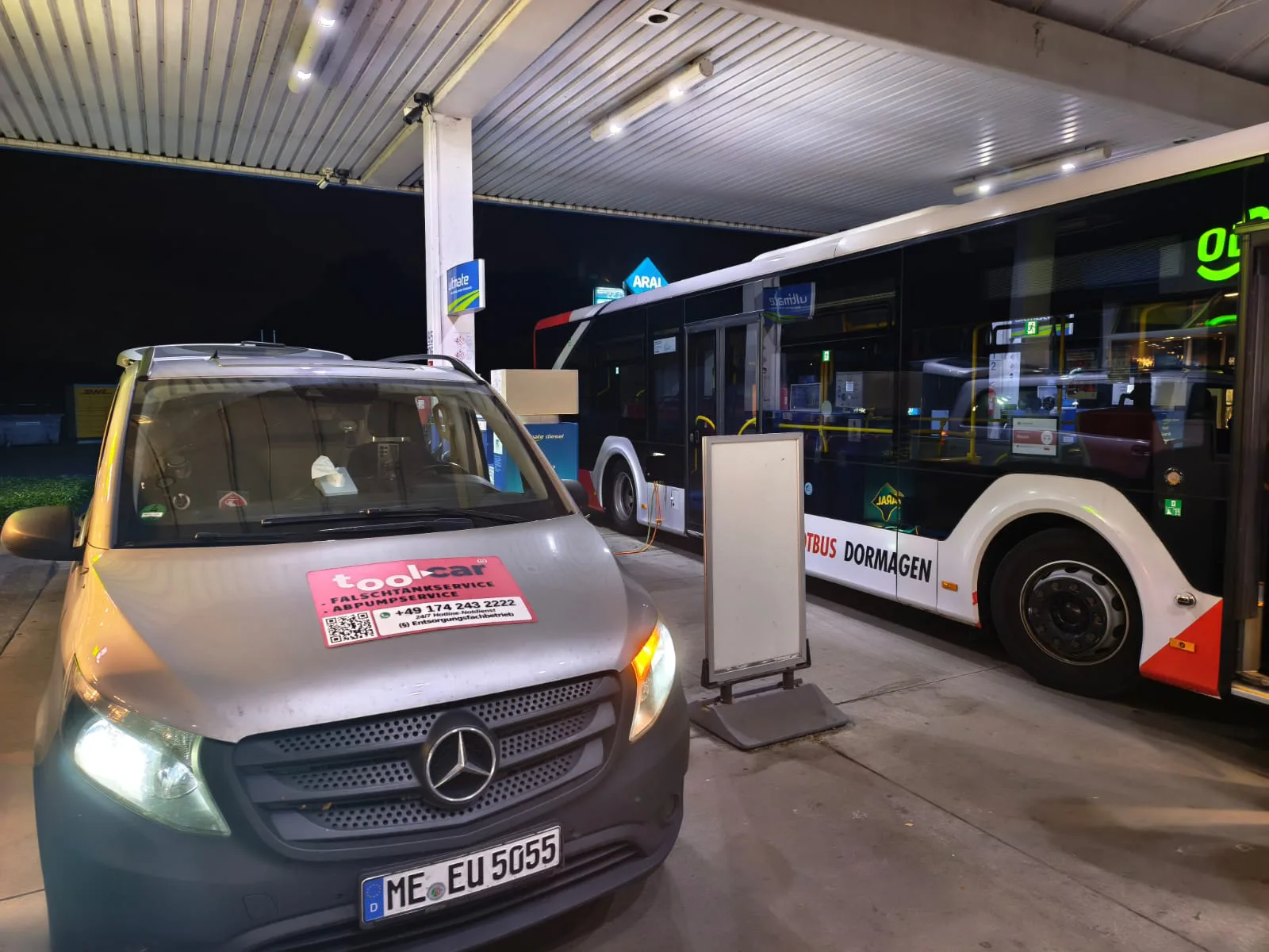falsch-getankt-in-Dormagen-aral-tankstelle